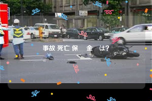 事故 死亡 保険 金額は？